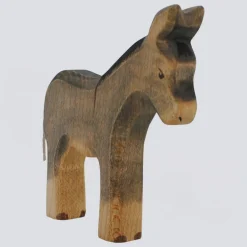Holzwald Holzfigur Esel