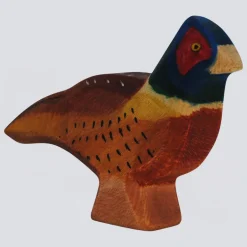 Holzwald Holzfigur Fasan