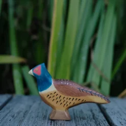 Holzwald Holzfigur Fasan