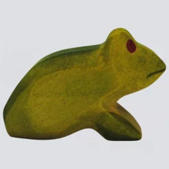 Holzwald Holzfigur Frosch