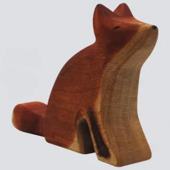Holzwald Holzfigur Fuchs