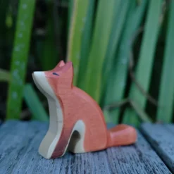 Holzwald Holzfigur Fuchs