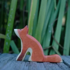 Holzwald Holzfigur Fuchs