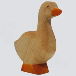 Holzwald Holzfigur Gans