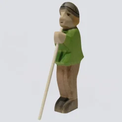 Holzwald Holzfigur Hirte