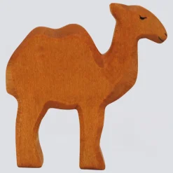 Holzwald Holzfigur Kamel klein