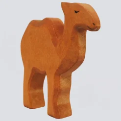 Holzwald Holzfigur Kamel klein