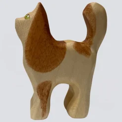Holzwald Holzfigur Katze