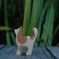 Holzwald Holzfigur Katze