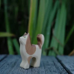 Holzwald Holzfigur Katze