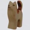 Holzwald Holzfigur Katze Baby