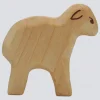 Holzwald Holzfigur Lamm stehend