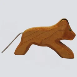 Holzwald Holzfigur Löwe klein