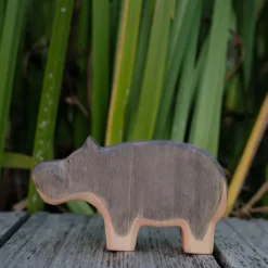 Holzwald Holzfigur Nilpferd