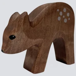 Holzwald Holzfigur Rehkitz