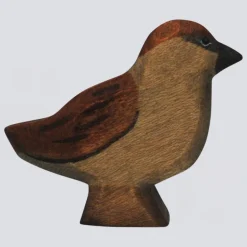 Holzwald Holzfigur Spatz