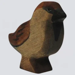 Holzwald Holzfigur Spatz
