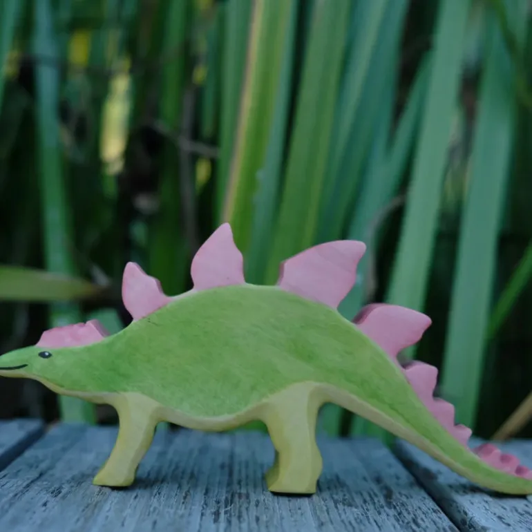 Holzwald Holzfigur Stegosaurus