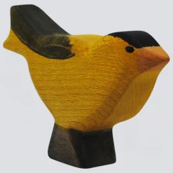 Holzwald Holzfigur Stieglitz
