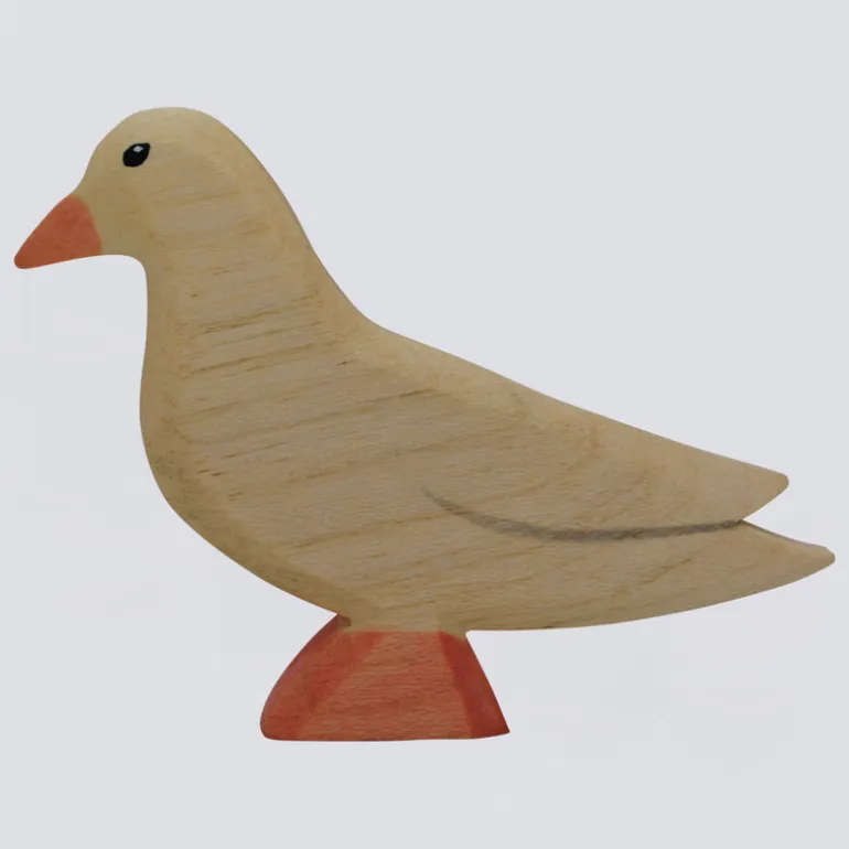 Holzwald Holzfigur Taube