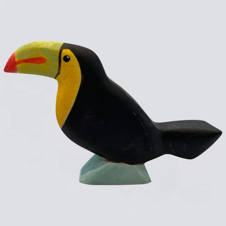 Holzwald Holzfigur Tukan