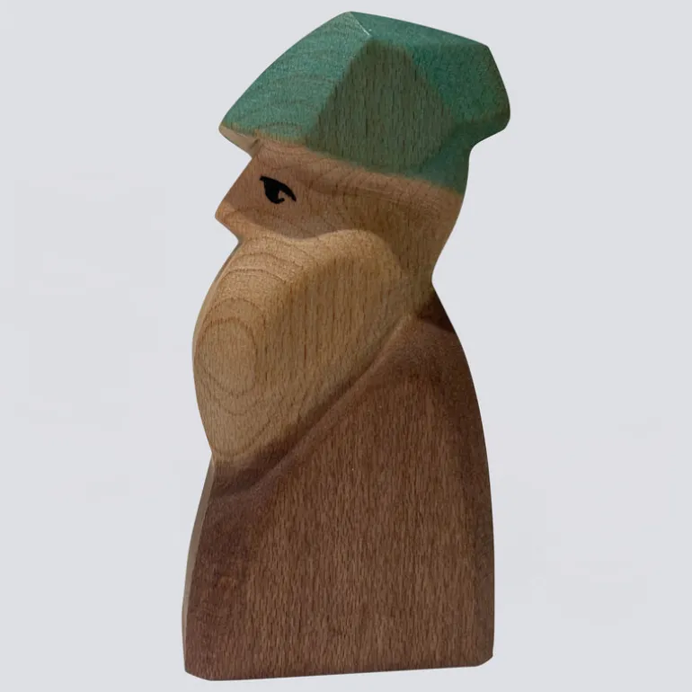 Holzwald Holzfigur Zwerg Anton
