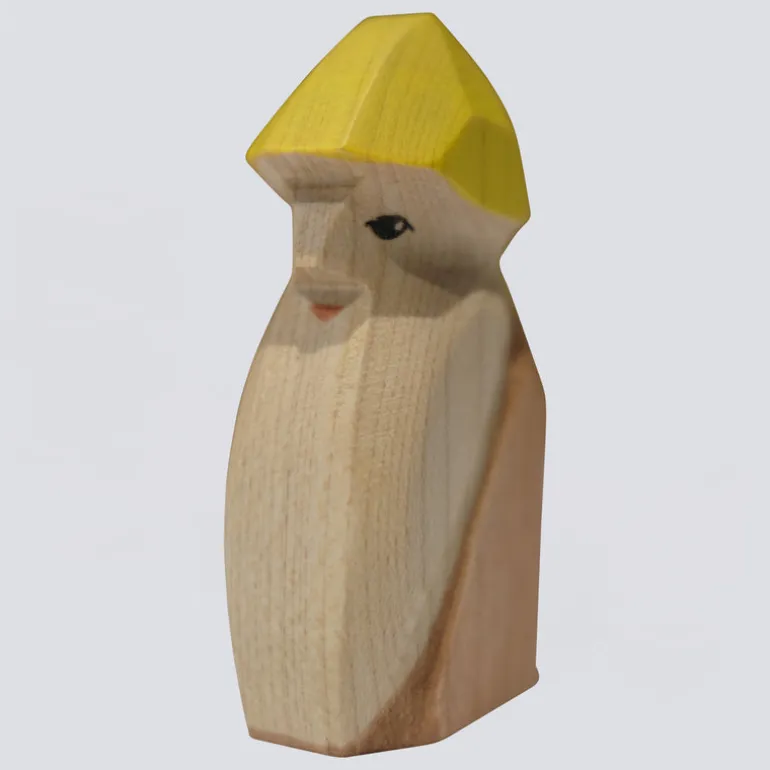 Holzwald Holzfigur Zwerg Leo