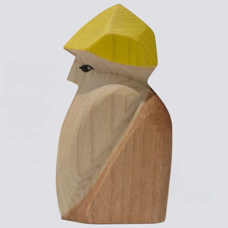 Holzwald Holzfigur Zwerg Leo