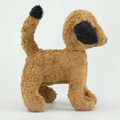 Hund Stofftier braun
