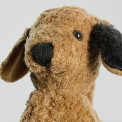 Hund Stofftier braun