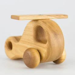 Kleiner Holzhubschrauber