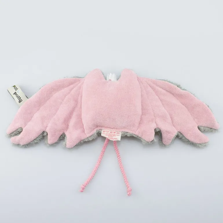 Knister-Kuschelfledermaus rosa