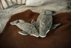 Kuscheltier Delfin klein mit Inlett