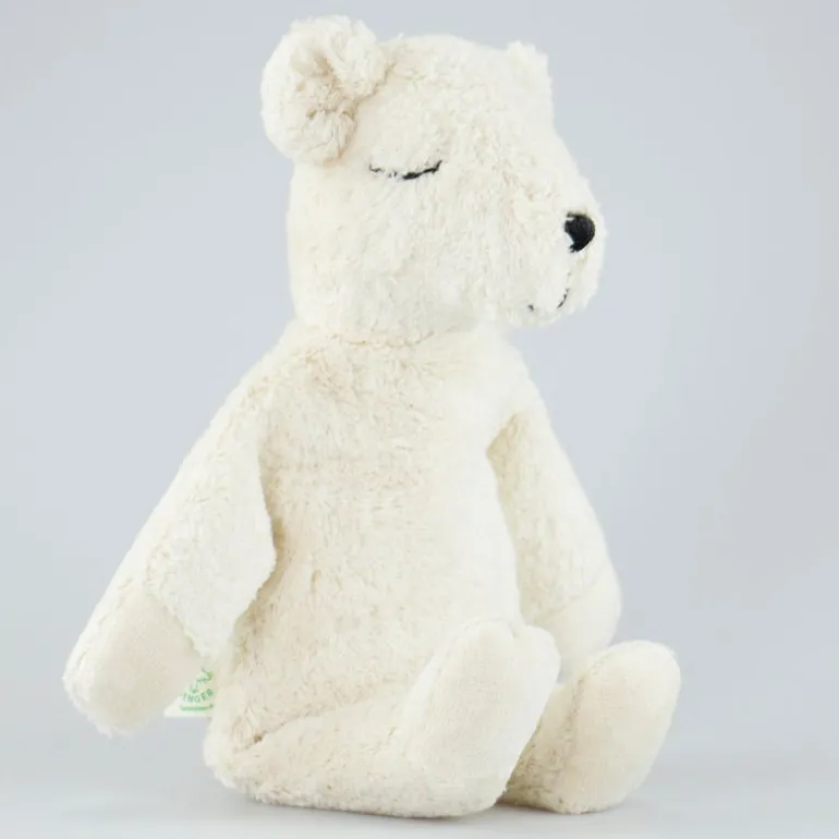 Kuscheltier Eisbär mit Kirschkern-Inlett