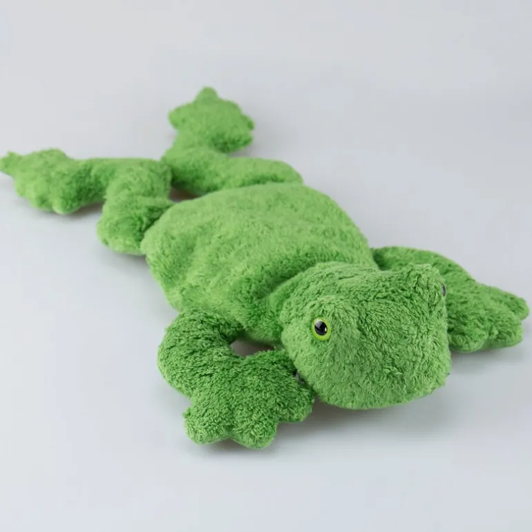 Kuscheltier Frosch mit Kirschkern-Inlett