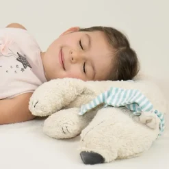 Kuscheltier großer Eisbär mit Hirse-Inlett