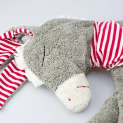 Kuscheltier großer Esel mit Hirse-Inlett