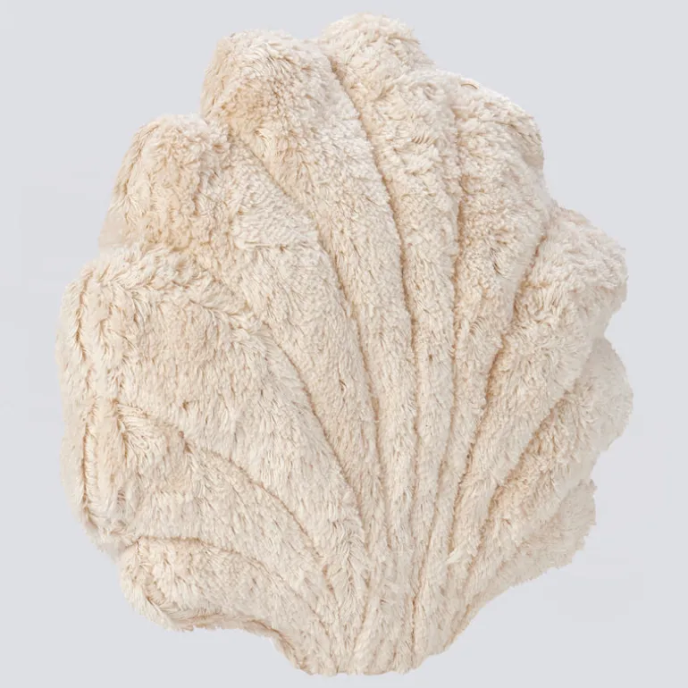 Kuscheltier Muschel klein mit Kirschkern-Inlett