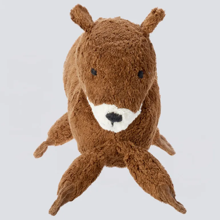 Kuscheltier Otter groß mit Dinkelspreu-Inlett