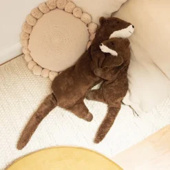 Kuscheltier Otter klein mit Kirschkern-Inlett