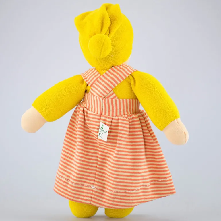Nanchen Puppe 'Mädel' gelb - 33 cm