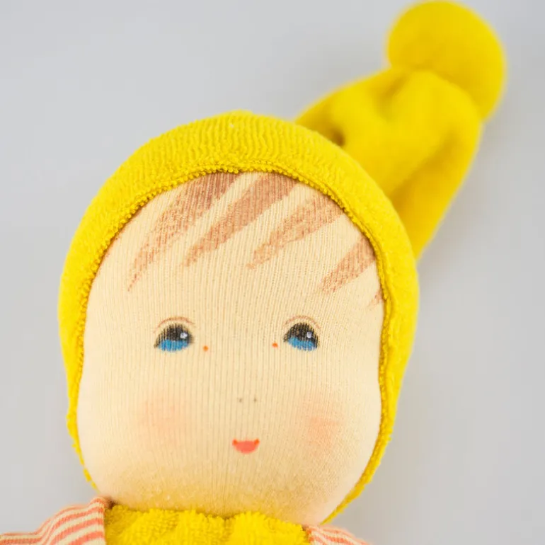 Nanchen Puppe 'Mädel' gelb - 33 cm