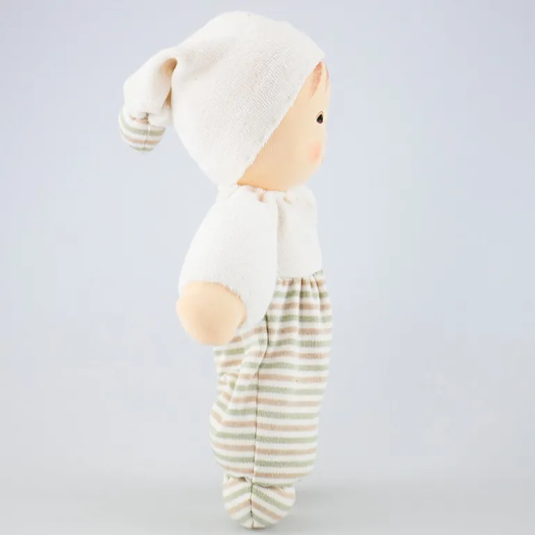 Nanchen Puppe Möpschen natur - 26 cm