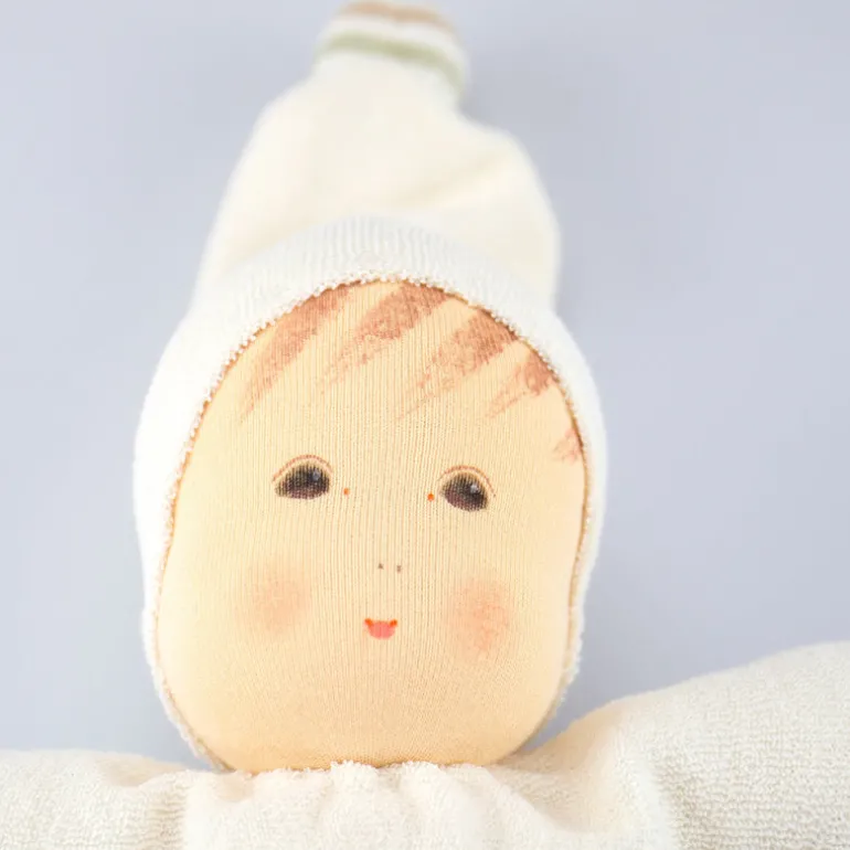Nanchen Puppe Möpschen natur - 26 cm