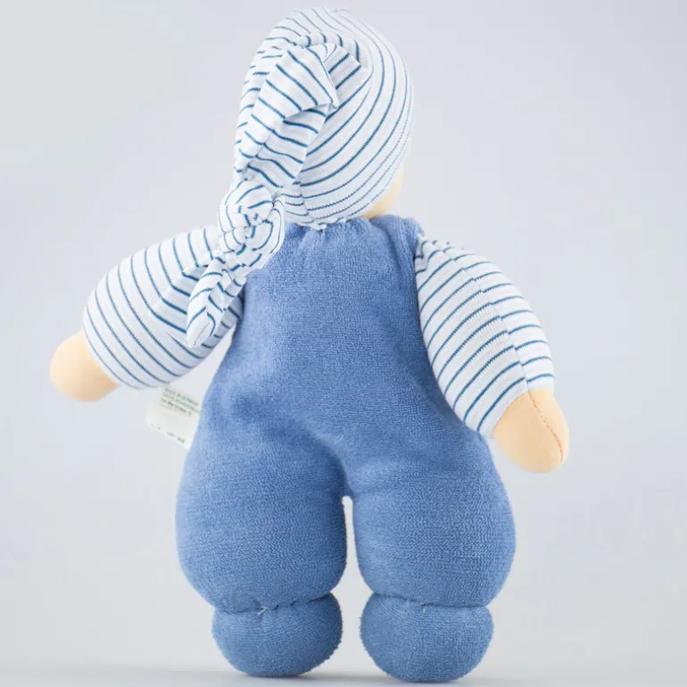 Nanchen Puppe Wuschel blau - 26 cm