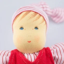 Nanchen Puppe Wuschel rot -26 cm