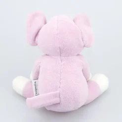 natureZOO Kuscheltier Elefant klein rosa - Bio-Nickistoff