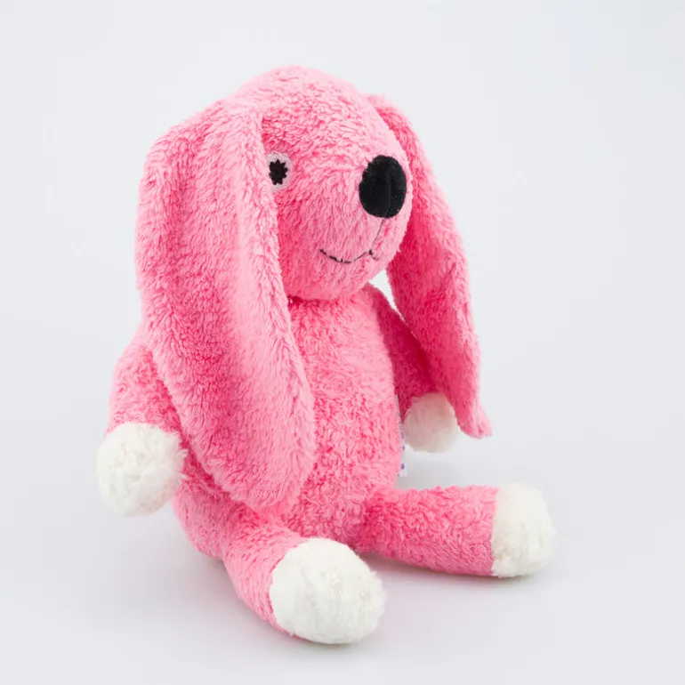 natureZOO Kuscheltier Hase groß rosa