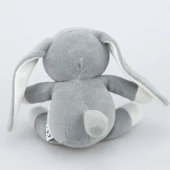natureZOO Kuscheltier Hase klein grau - Bio-Nickistoff