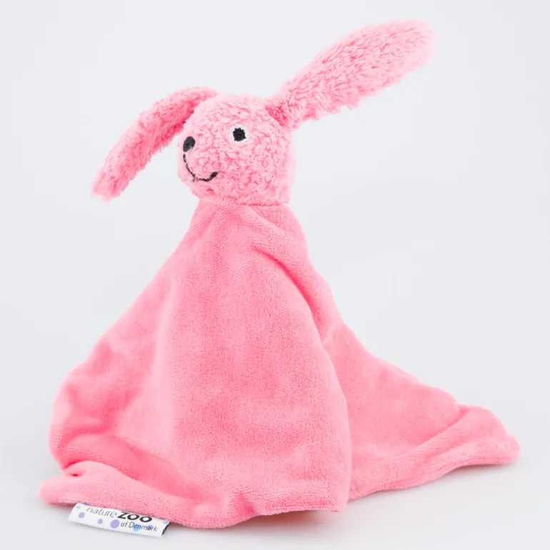 natureZOO Schmusetuch Hase rosa